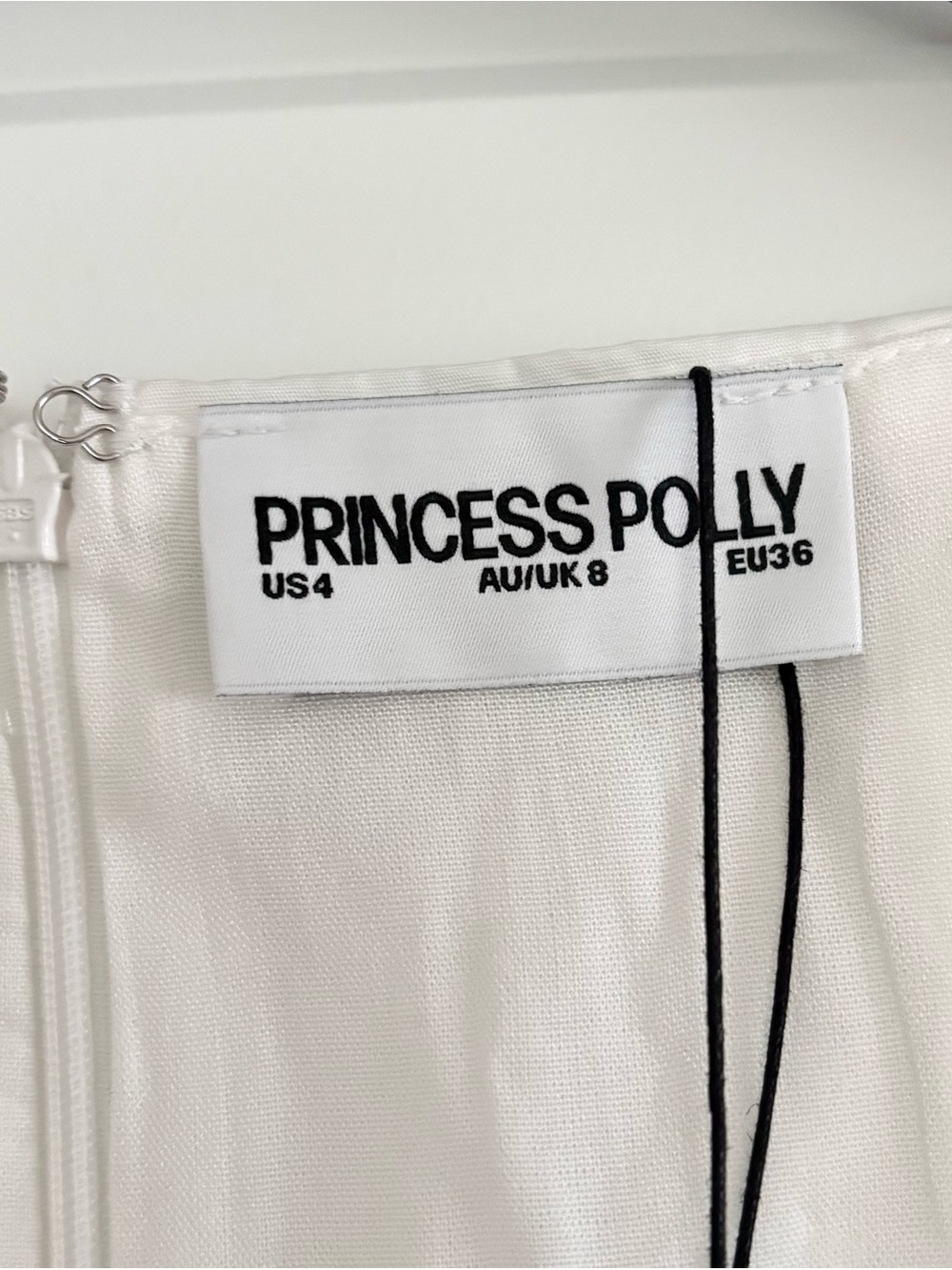 Gorgeous White Princess Polly Mini Dress - Picture 5 of 6